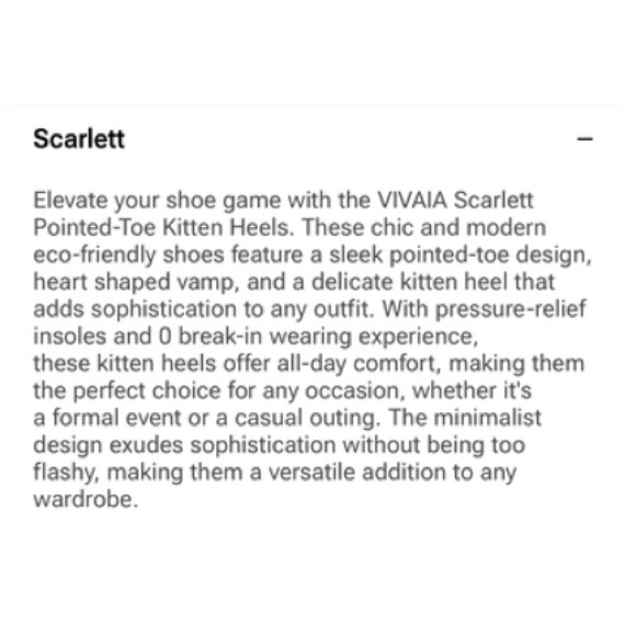 Vivaia Pointed-Toe Kitten Heels (Scarlett) | 40 - Picture 11 of 14